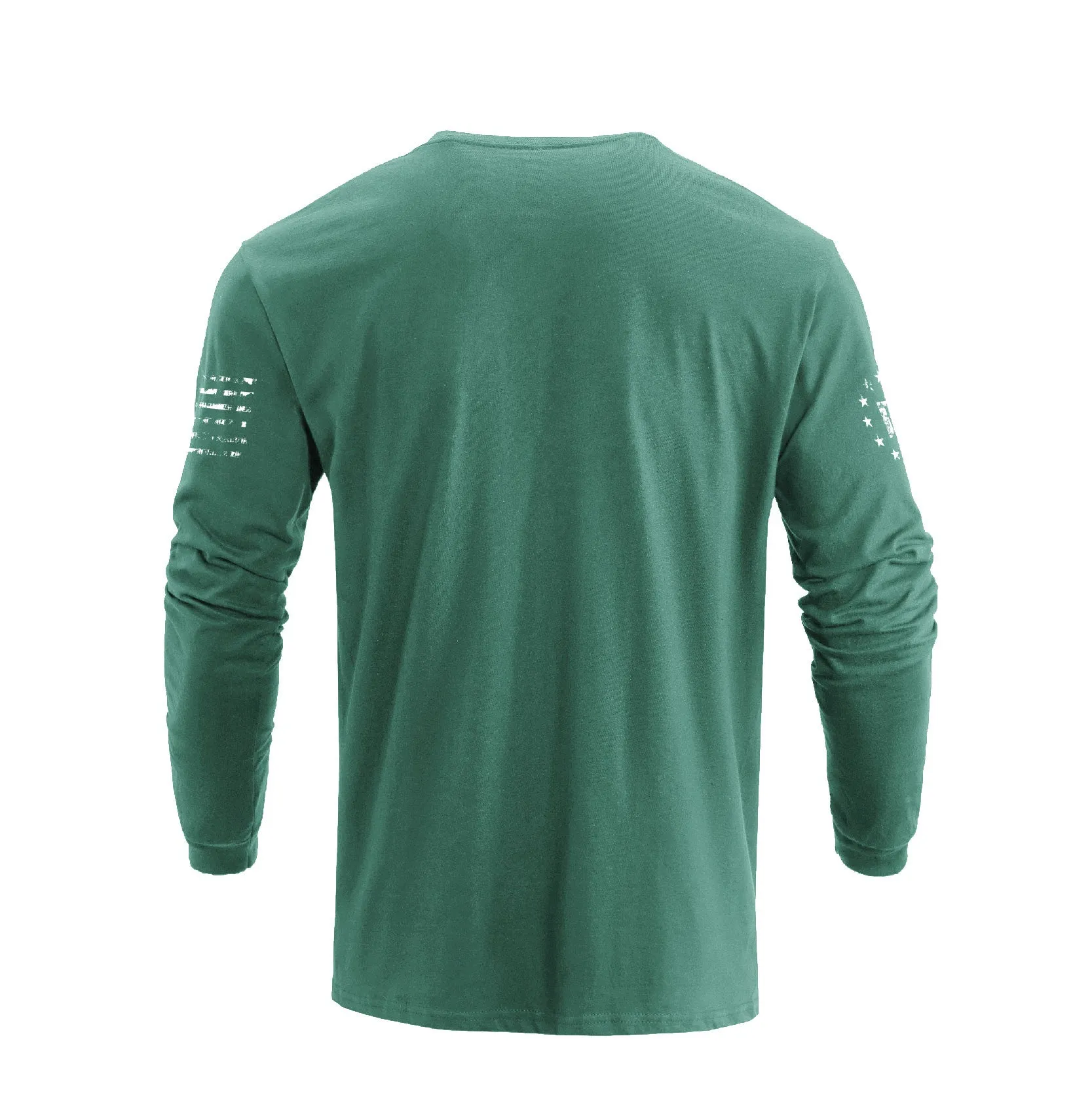 100% COTTON NATIVE AMERICAN GRAPHIC LONG SLEEVE T-SHIRT