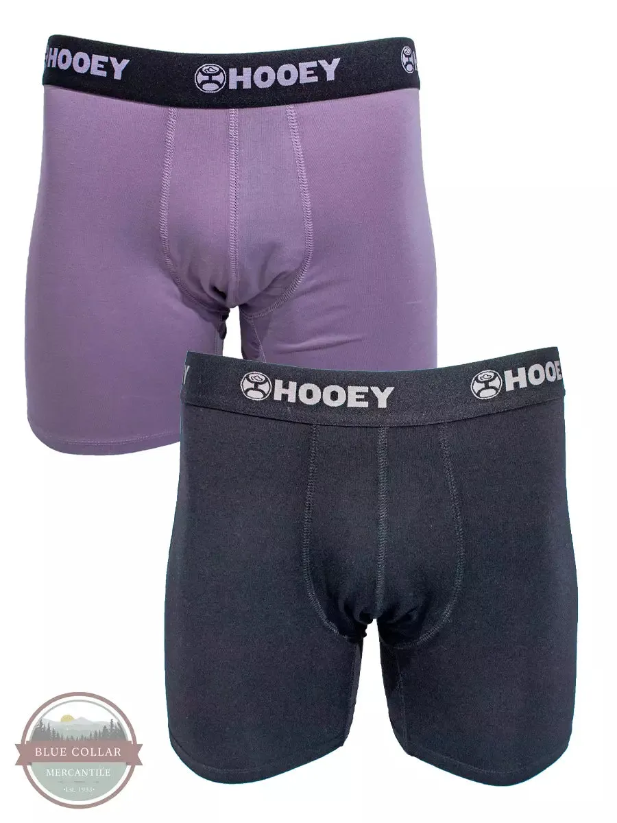 2-Pack Bamboo Boxer Briefs by Hooey HU0