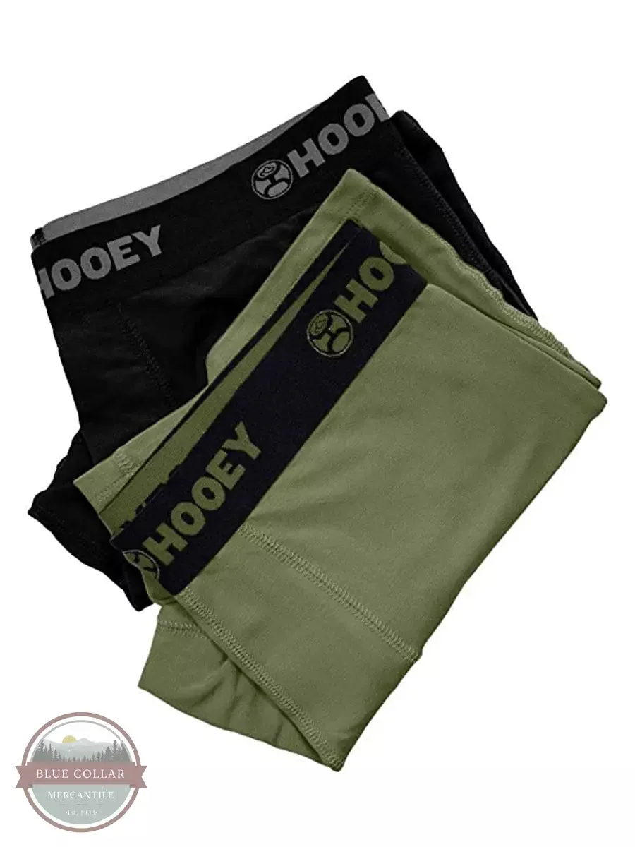 2-Pack Bamboo Boxer Briefs by Hooey HU0