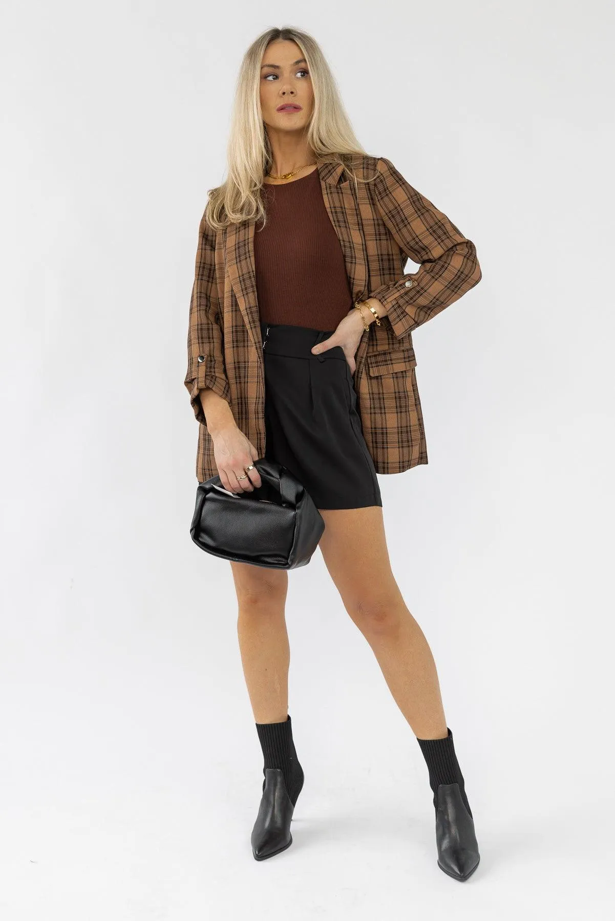 All The Charm Cocoa Bodysuit