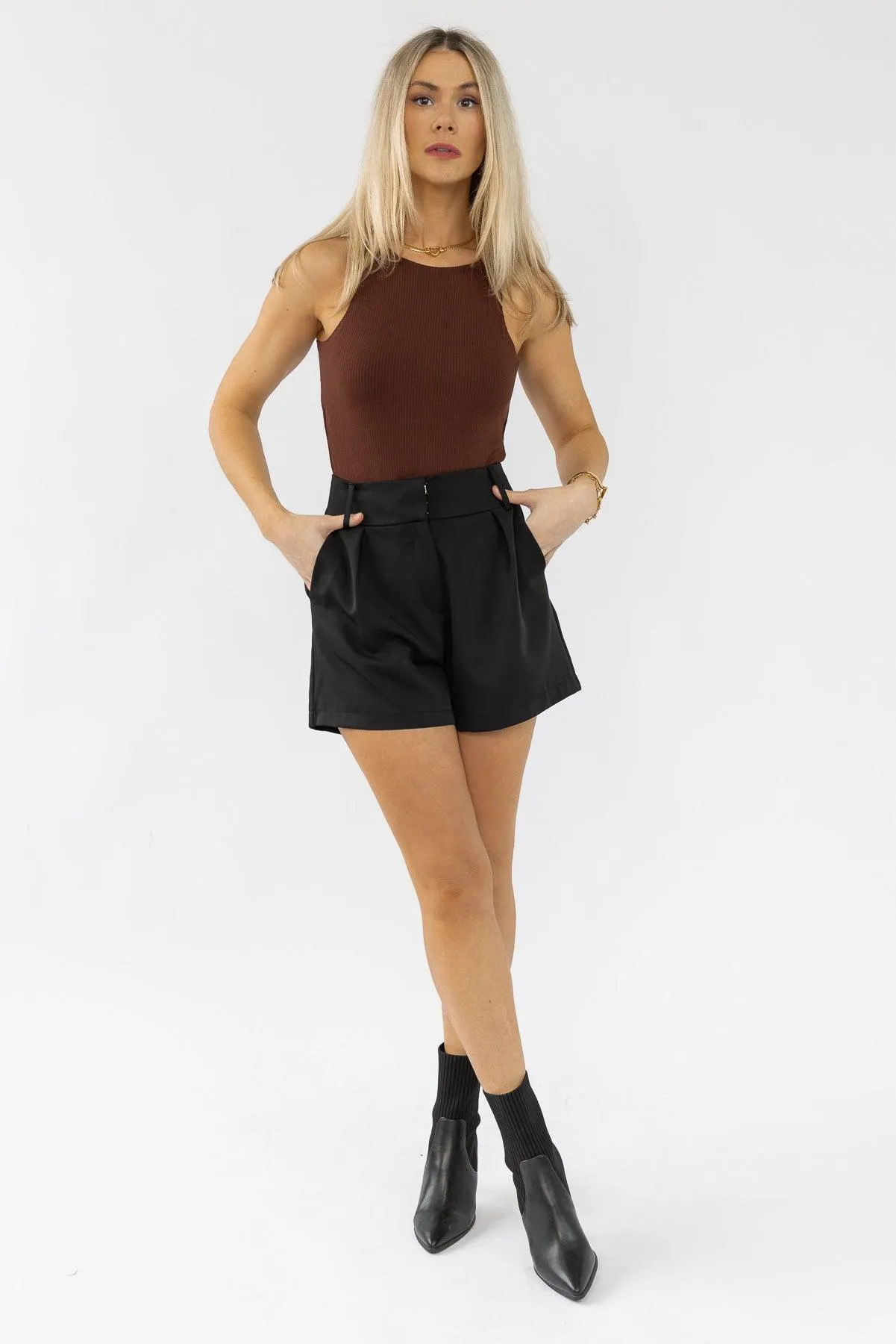 All The Charm Cocoa Bodysuit