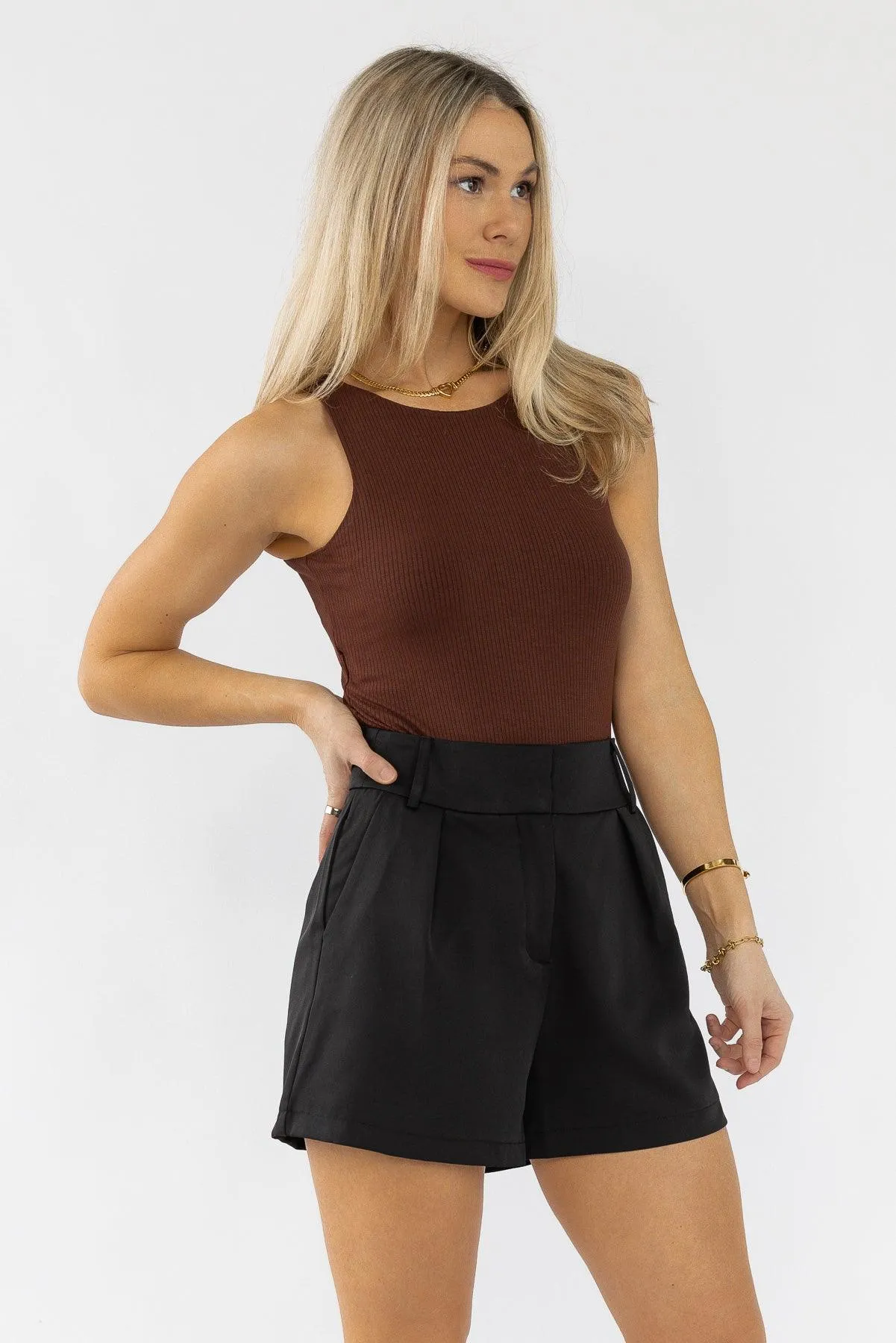 All The Charm Cocoa Bodysuit
