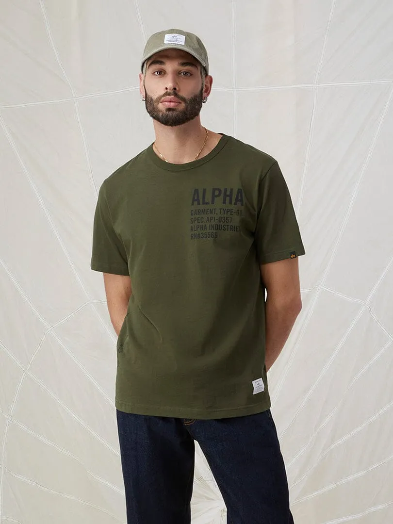 ALPHA GRAPHIC TEE