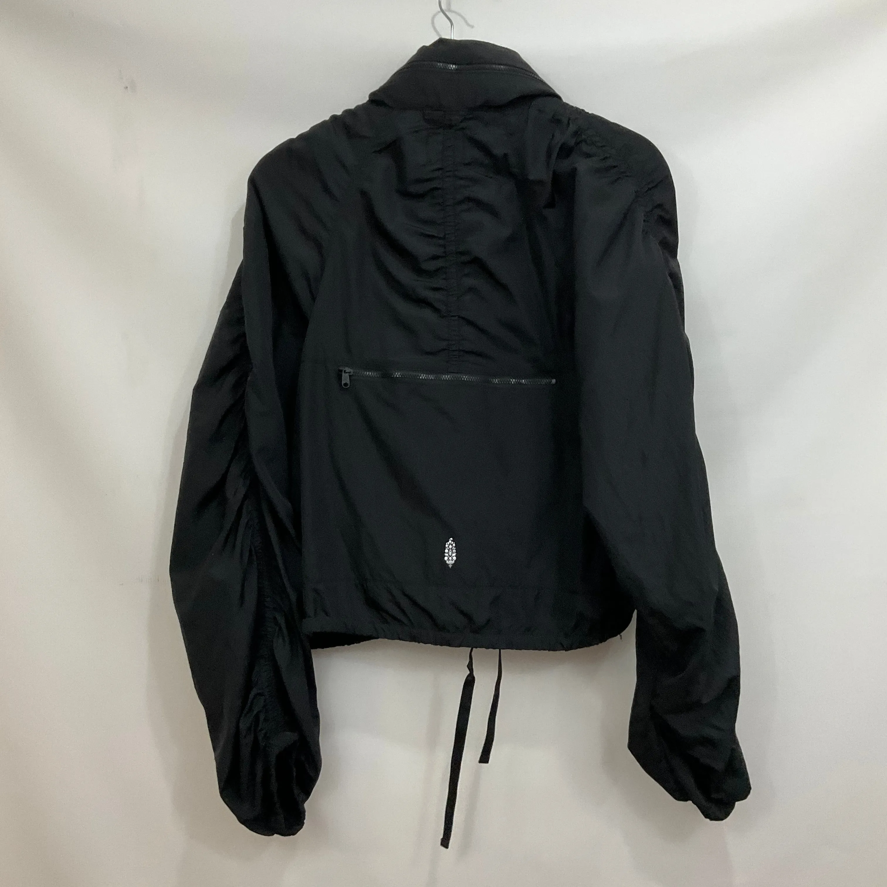 Athletic Jacket By Free People In Black, Size: S