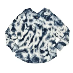 Blue & White Sweater By Free People, Size: Xs
