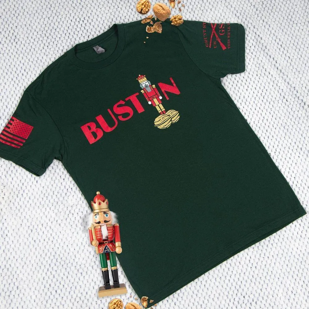 Bustin' T-Shirt - Forest Green