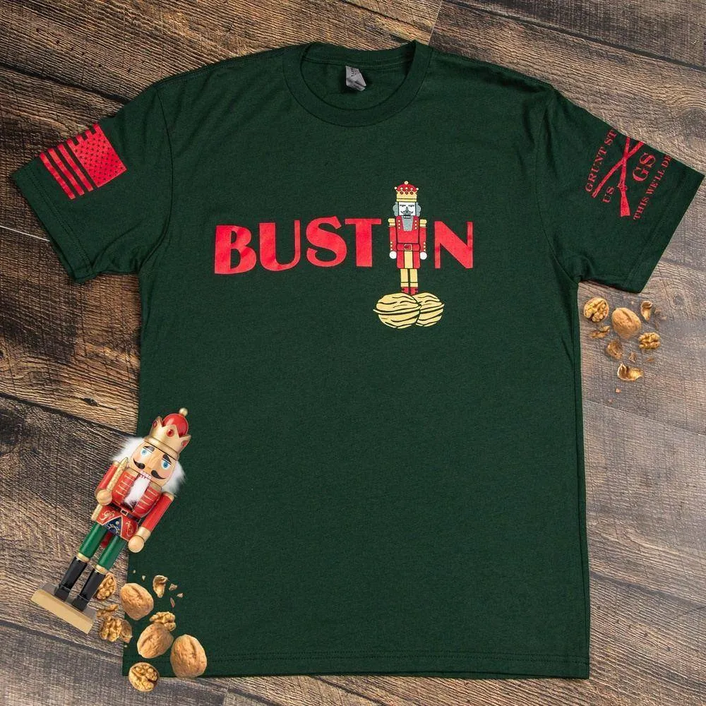 Bustin' T-Shirt - Forest Green
