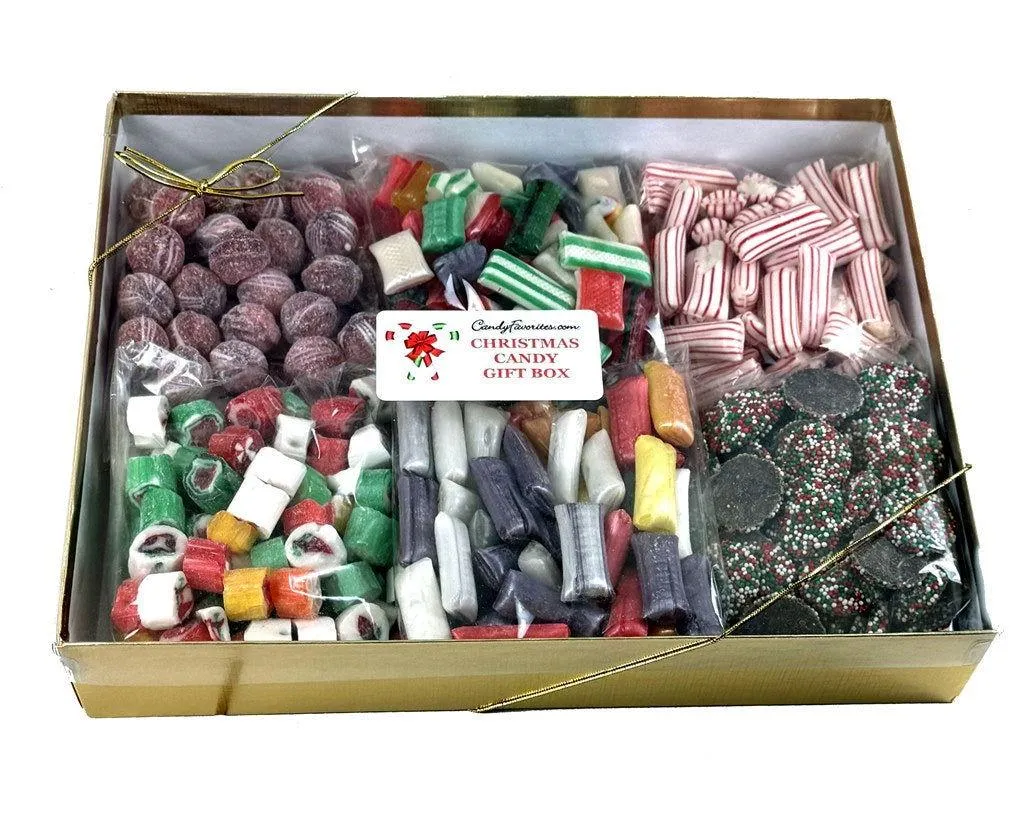 Christmas Candy Lovers Gift Box