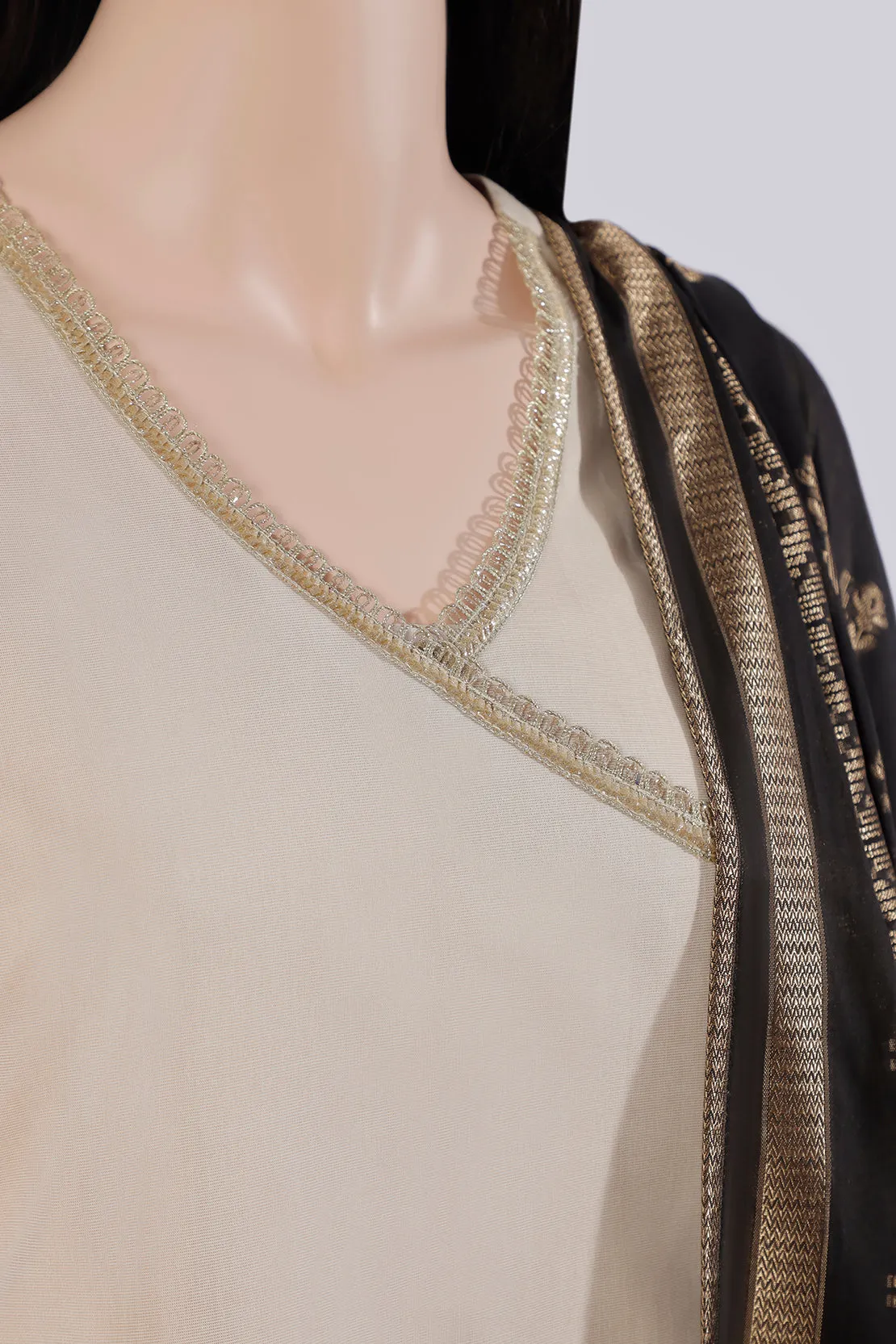 Cotton Jacquard Stitched 2 Piece (Shirt/Trouser)