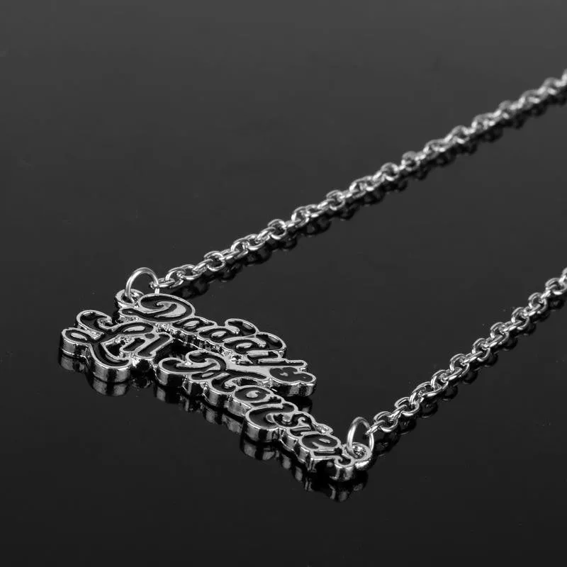Daddy's Lil Monster Necklace