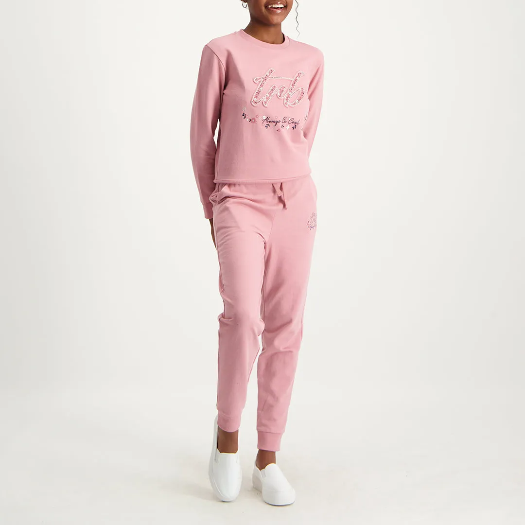 Girls Brushed Fleece Sweater