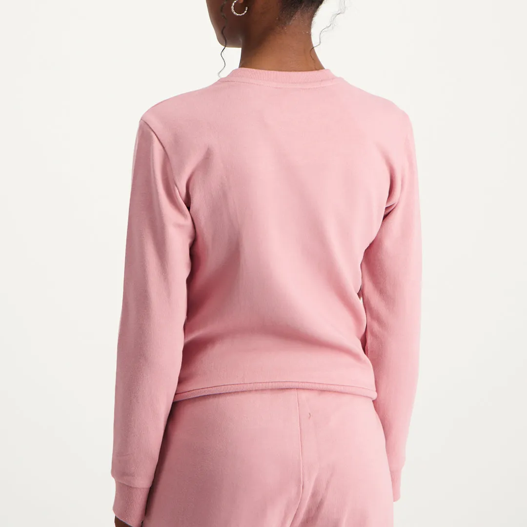 Girls Brushed Fleece Sweater