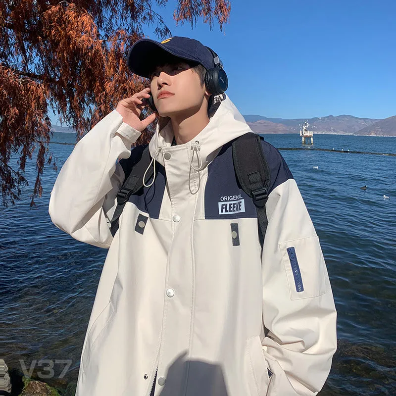 INSTOCK - Fashion Loose Windbreaker Trendy Leisure
