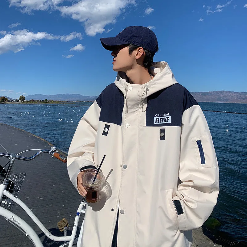 INSTOCK - Fashion Loose Windbreaker Trendy Leisure