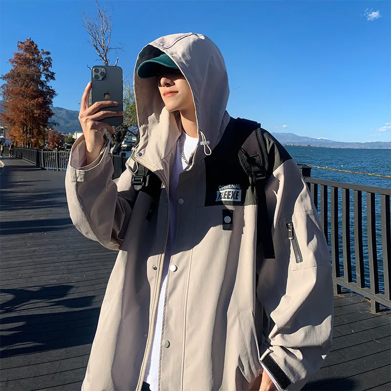 INSTOCK - Fashion Loose Windbreaker Trendy Leisure