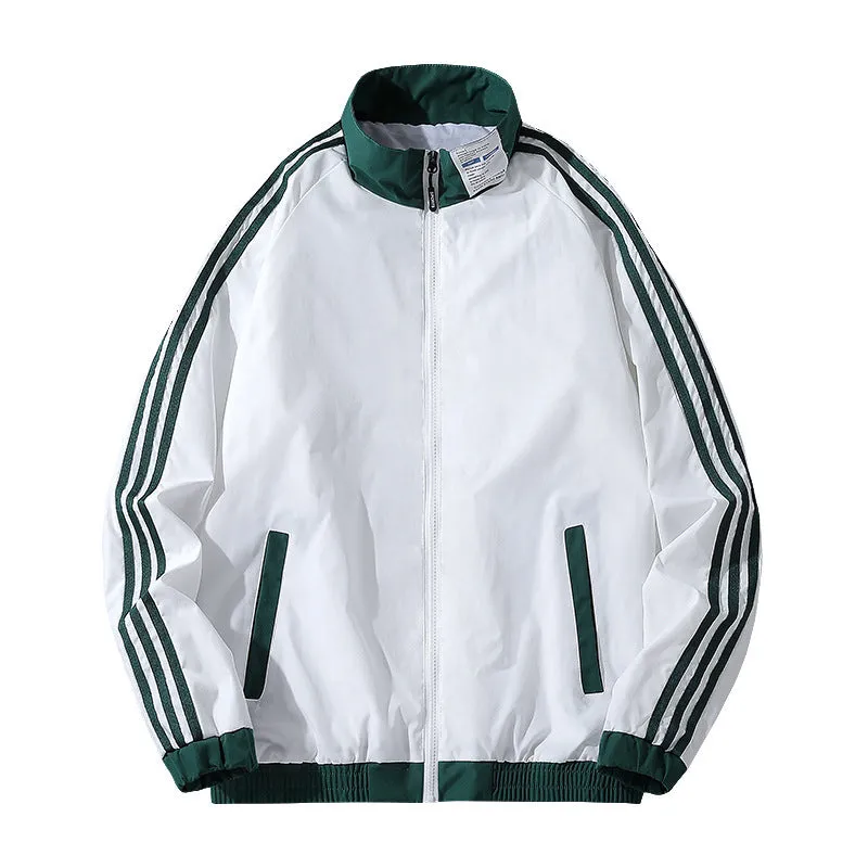 INSTOCK - Jacket Men's Stand Collar Windbreaker