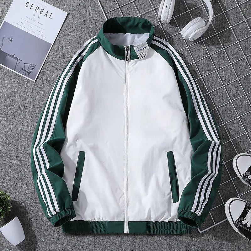 INSTOCK - Jacket Men's Stand Collar Windbreaker