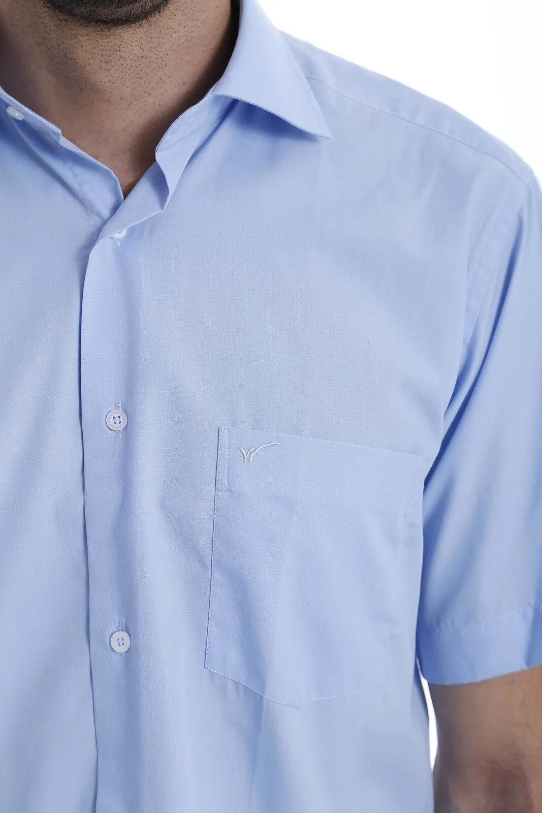 Linen Touch Blue Shirt