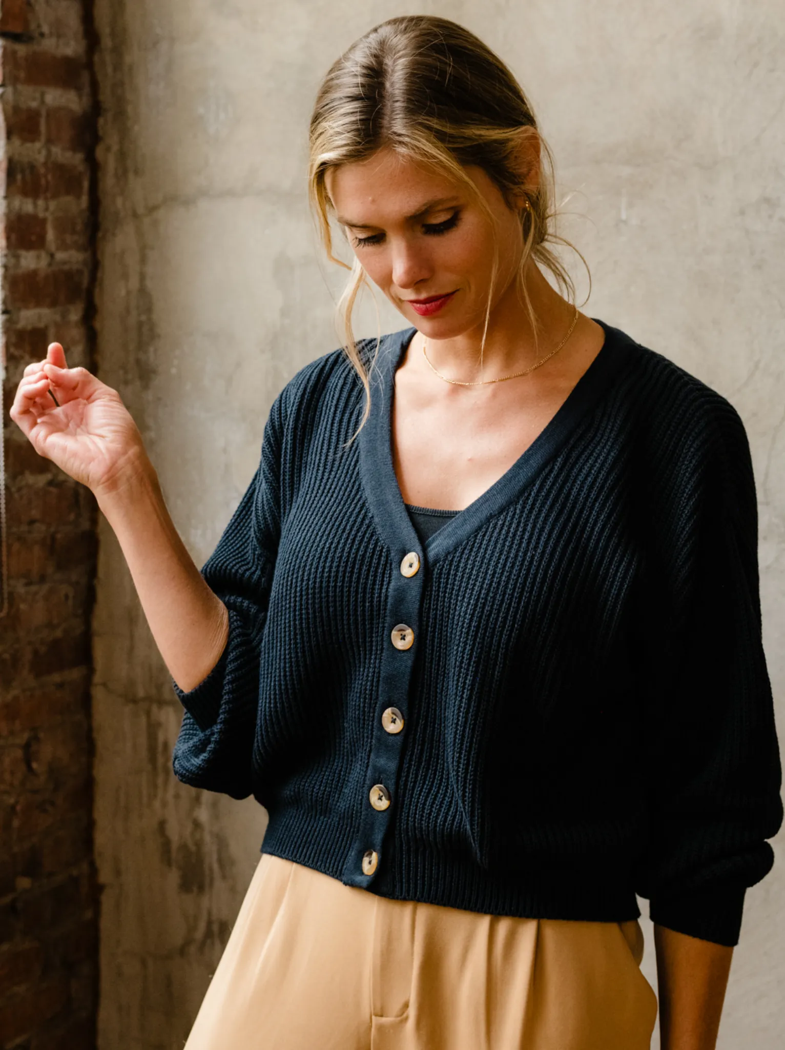 Marlene Cropped Cardigan