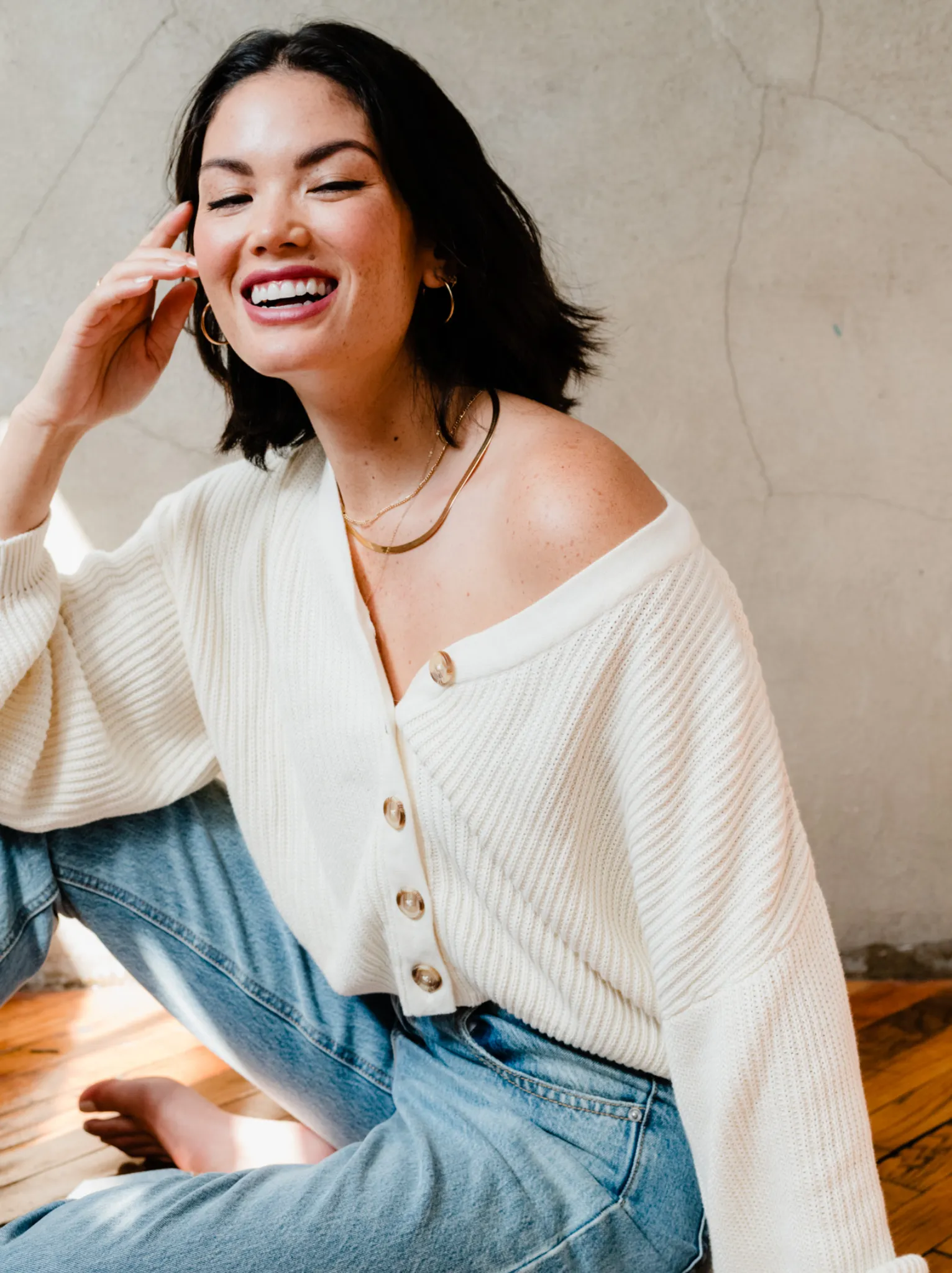 Marlene Cropped Cardigan
