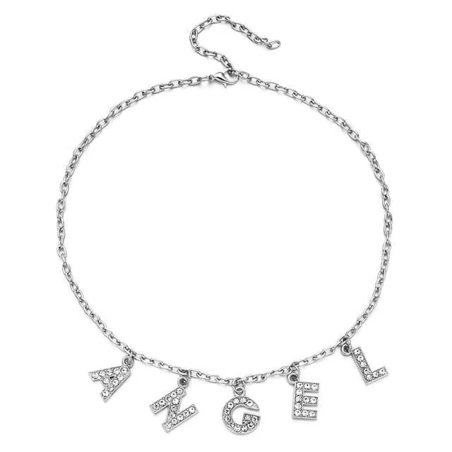 Rhinestone Daddy Necklace