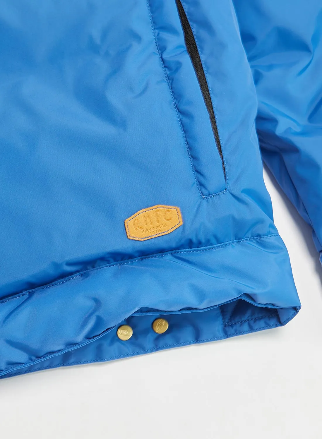 Rocky Mountain Featherbed x Nigel Cabourn Down Short Shell 1969 in Blue