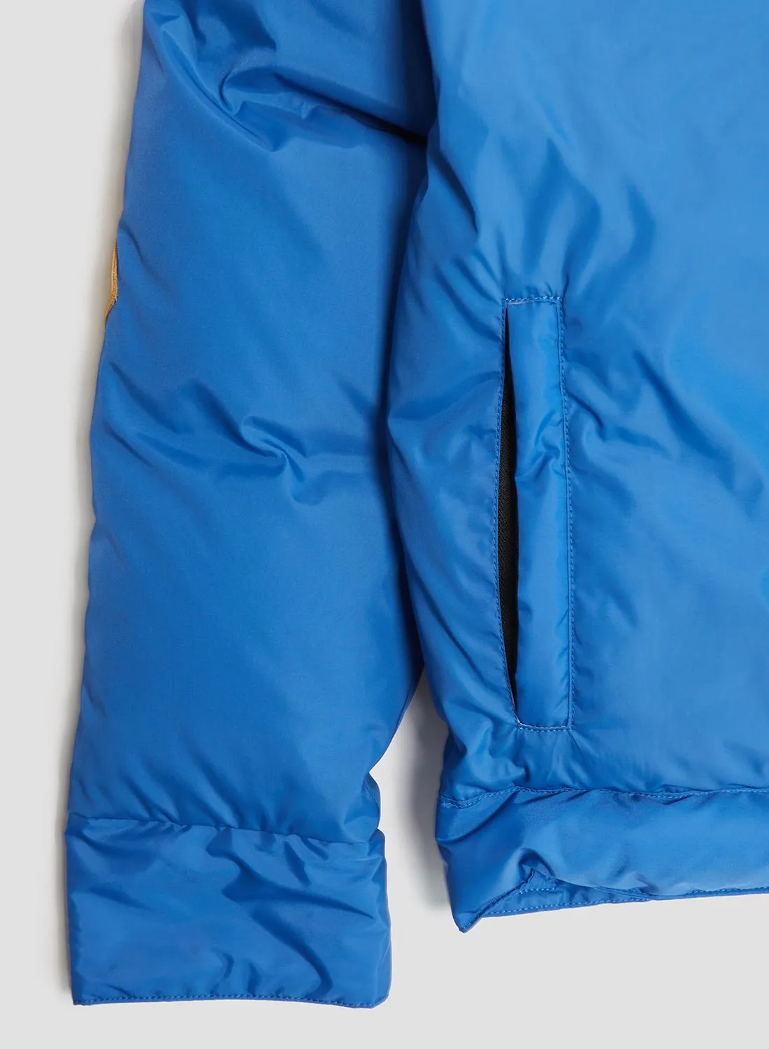 Rocky Mountain Featherbed x Nigel Cabourn Down Short Shell 1969 in Blue
