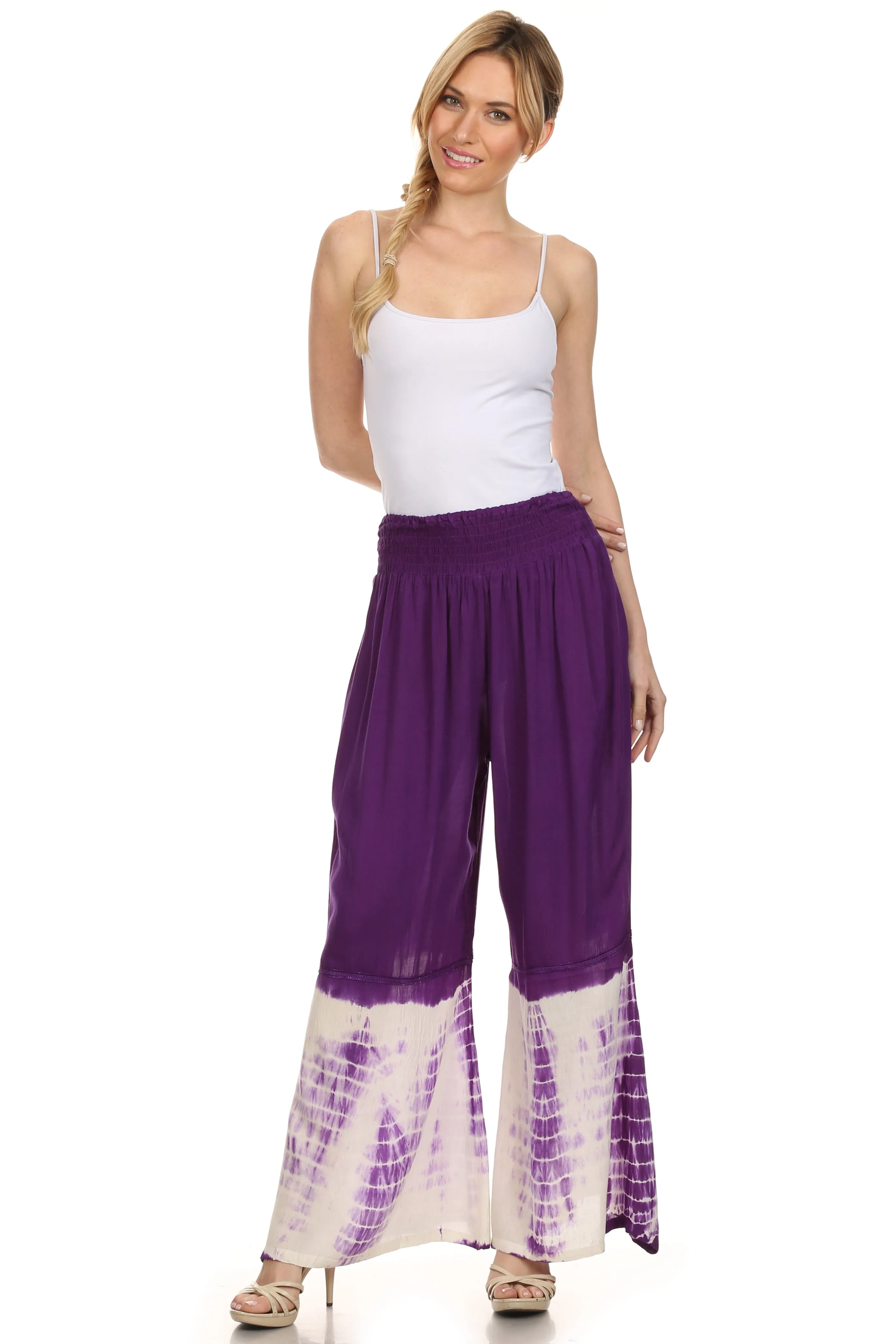 Sakkas Dalia Tie Dye Palazzo Pant