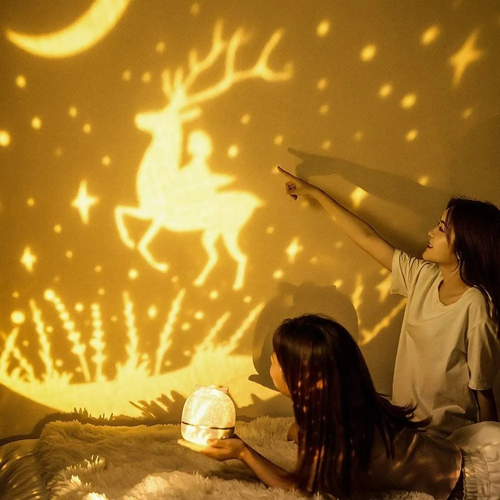 Starry Sky Projector Lamp & Speaker