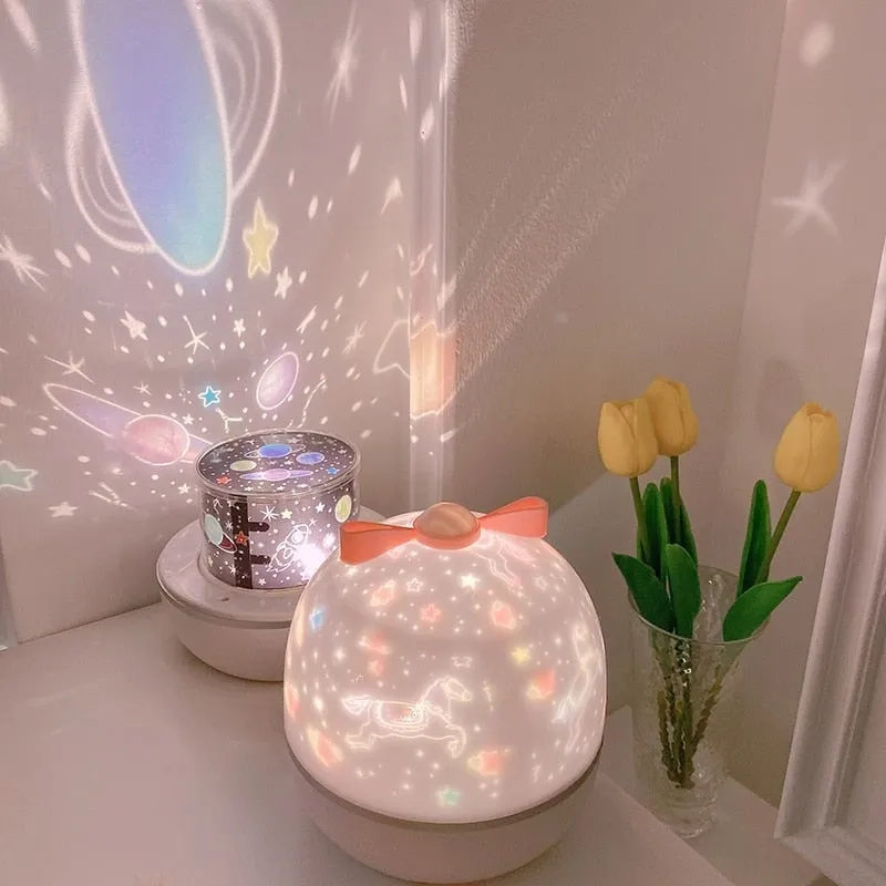 Starry Sky Projector Lamp & Speaker
