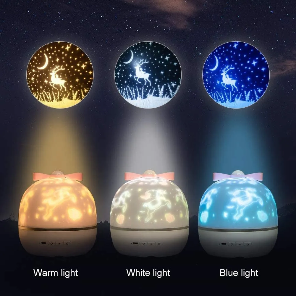 Starry Sky Projector Lamp & Speaker