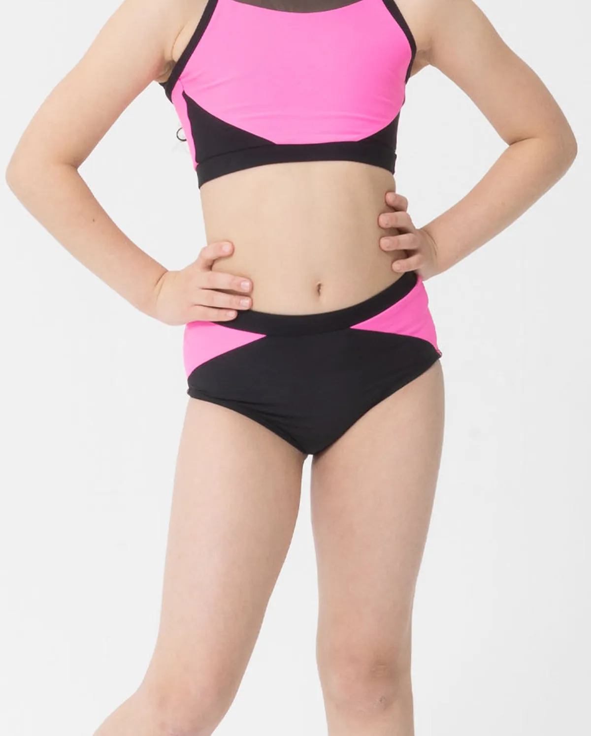 Studio 7, TENILLE BRIEFS, Neon Pink, Childs, CHS12